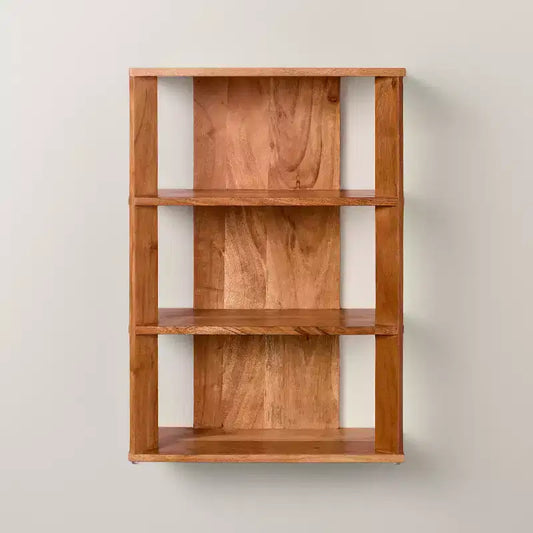 14" Wide 4 Shelf Mid-Century Wall Bookshelf - Hearth & Hand™ with Magnolia