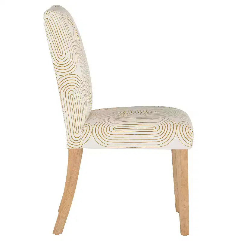 Skyline Furniture Hendrix Dining Chair in Block Print