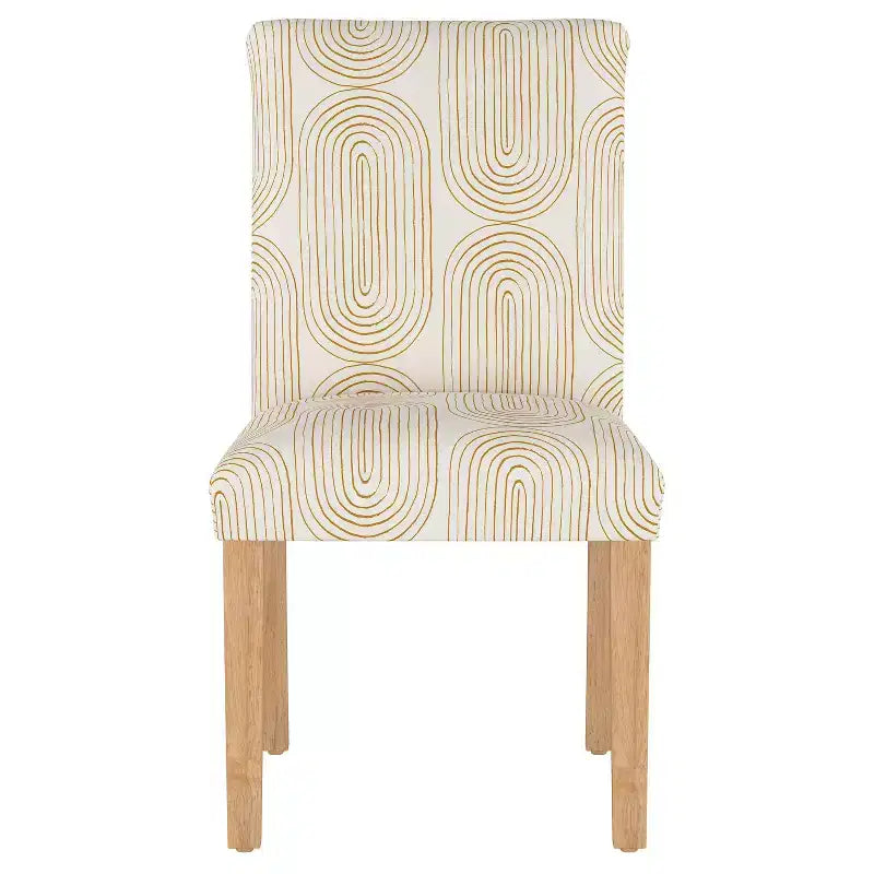 Skyline Furniture Hendrix Dining Chair in Block Print