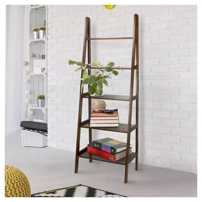Libreria a scaletta con 72 ripiani - Flora Home