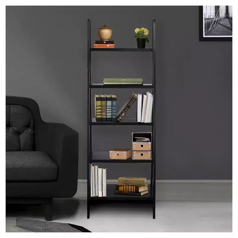 Libreria a scaletta con 72 ripiani - Flora Home