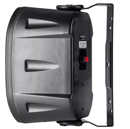 Monoprice 6.5-inch Weatherproof 2-Way Speakers with Wall Mount Bracket (Pair Black)