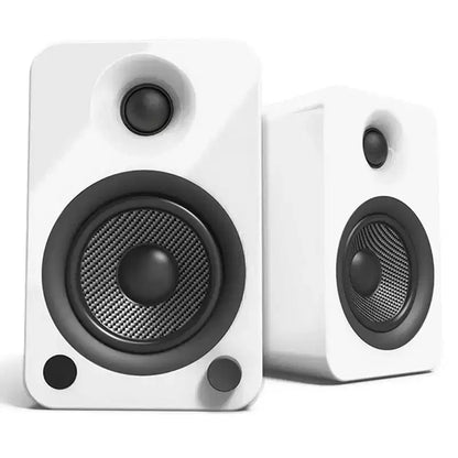 Kanto YU4 Powered Bookshelf Speakers with Built-In Bluetooth - Pair