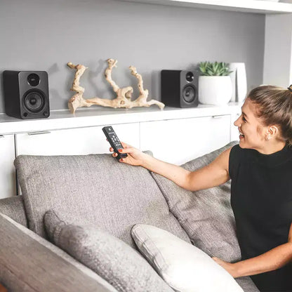 Kanto YU4 Altoparlanti Attivi da Scaffale con Bluetooth Integrato - Coppia