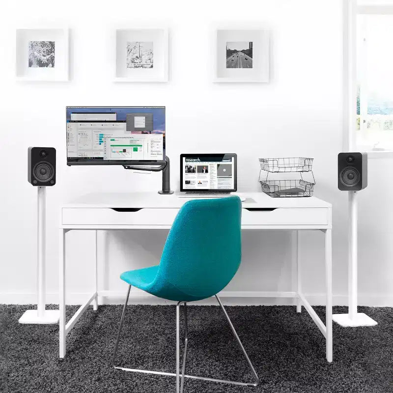 Kanto YU4 Altoparlanti Attivi da Scaffale con Bluetooth Integrato - Coppia