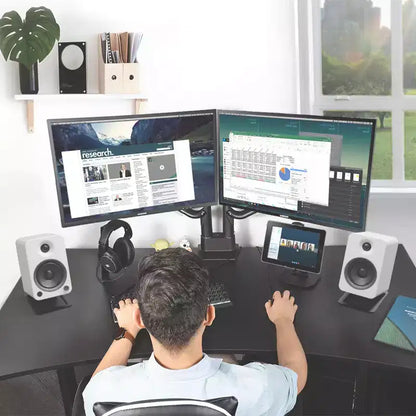 Kanto YU4 Altoparlanti Attivi da Scaffale con Bluetooth Integrato - Coppia