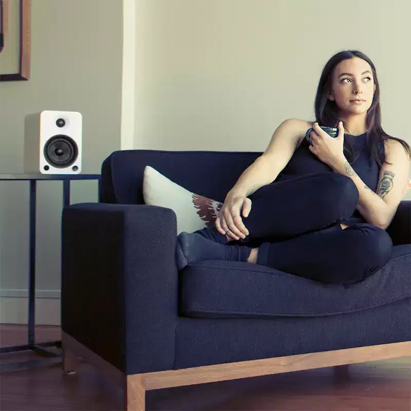 Kanto YU4 Altoparlanti Attivi da Scaffale con Bluetooth Integrato - Coppia