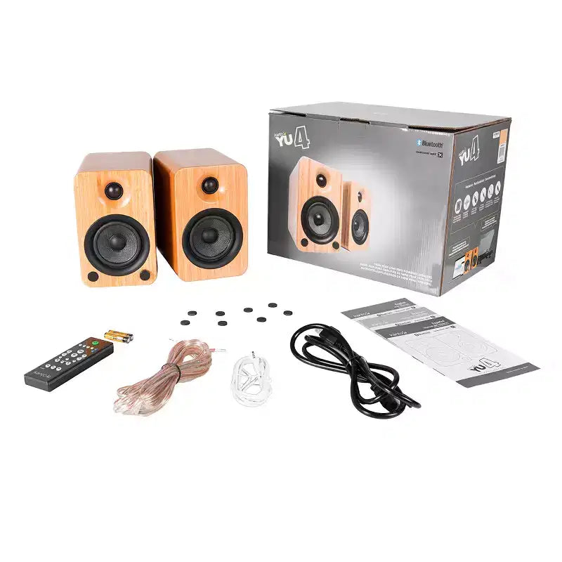 Kanto YU4 Altoparlanti Attivi da Scaffale con Bluetooth Integrato - Coppia
