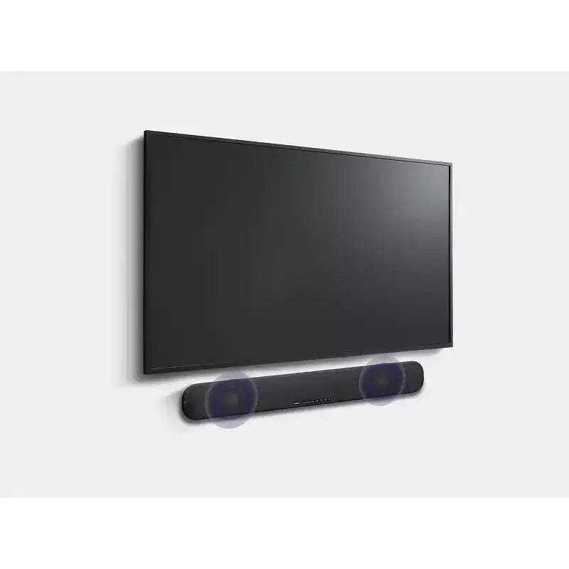 Soundbar Yamaha SR-B20A con doppio subwoofer integrato, Bluetooth e DTS Virtual:X