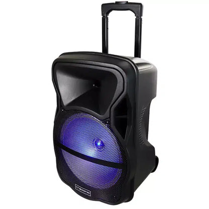 Trexonic Combination Bluetooth Portable Speaker and Tripod Stand w/ Reactive Lights