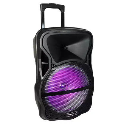 Trexonic Combination Bluetooth Portable Speaker and Tripod Stand w/ Reactive Lights