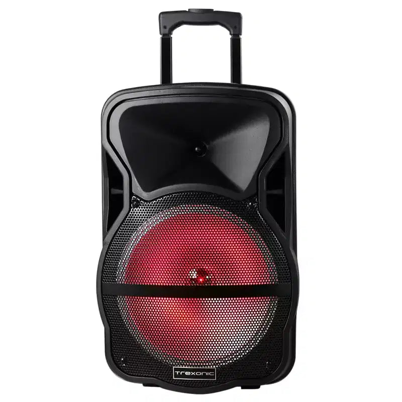 Trexonic Combination Bluetooth Portable Speaker and Tripod Stand w/ Reactive Lights