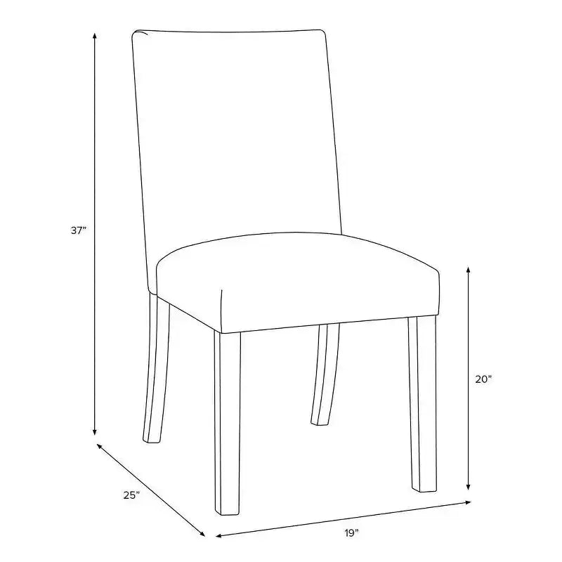 Skyline Furniture Hendrix Dining Chair in Playful Patterns