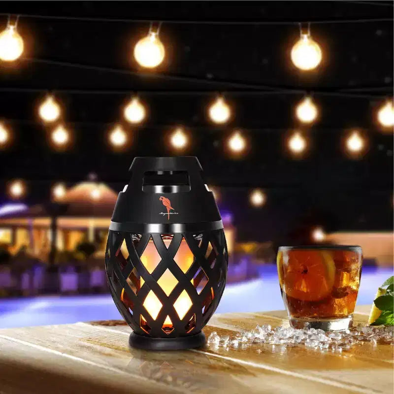 Margaritaville Sounds of Paradise Tiki Torch Bluetooth Light-Up Speaker - 2 Pack
