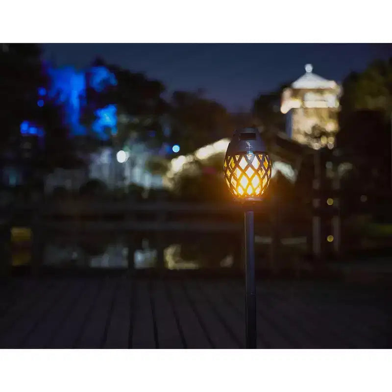 Margaritaville Sounds of Paradise Tiki Torch Bluetooth Light-Up Speaker - 2 Pack