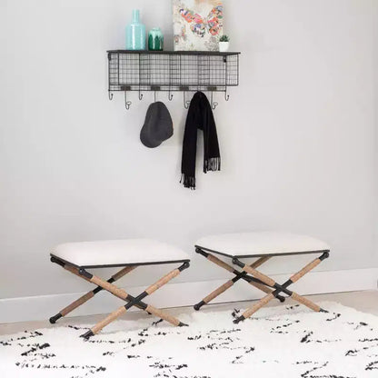Sgabello Accent Ashburn Campaign - Linon