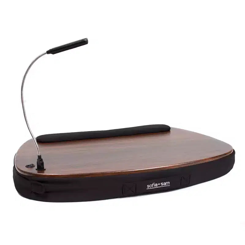 Sofia + Sam Mini Lap Desk - Student Laptop Lap desk - Silver