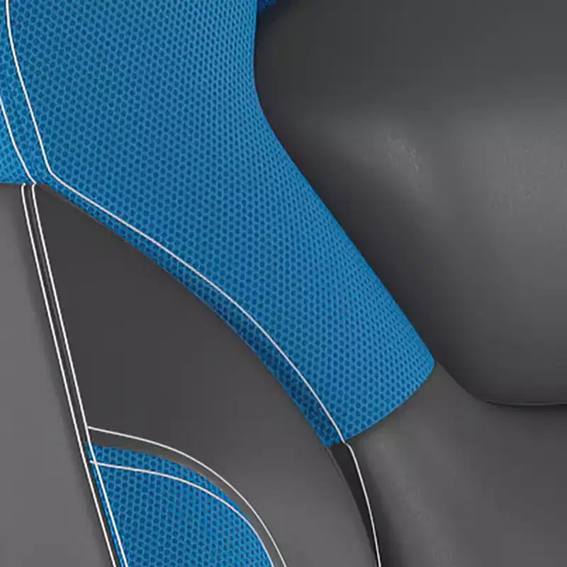 Sedia da gaming Flash Furniture X10 sedia da ufficio da corsa per PC computer con braccioli ribaltabili e ruote trasparenti