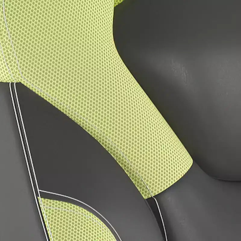 Sedia da gaming Flash Furniture X10 sedia da ufficio da corsa per PC computer con braccioli ribaltabili e ruote trasparenti