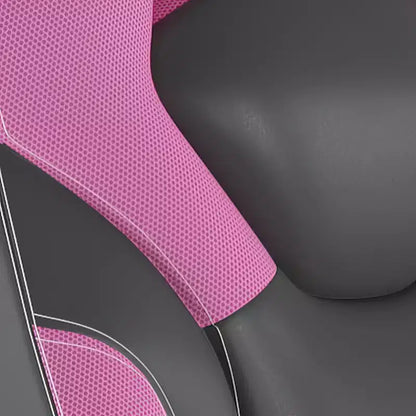 Sedia da gaming Flash Furniture X10 sedia da ufficio da corsa per PC computer con braccioli ribaltabili e ruote trasparenti