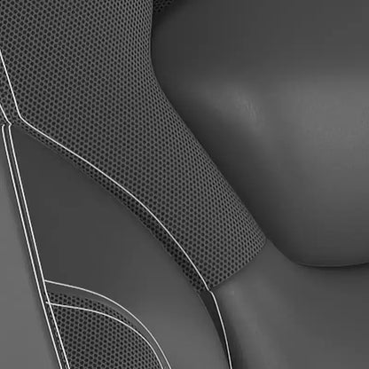 Sedia da gaming Flash Furniture X10 sedia da ufficio da corsa per PC computer con braccioli ribaltabili e ruote trasparenti