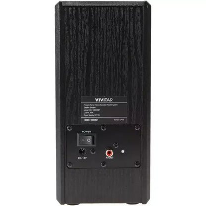 Vivitar Home Theater Soundbar System with 4 3 Full Frequency Drivers,2 Microphones, 2 Speakers and 6.5 Subwoofer