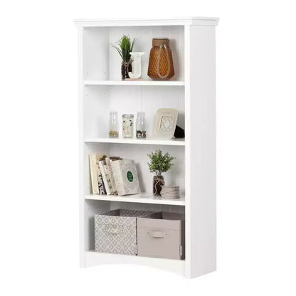 57.75 Artwork 4 Shelf Bookcase - South Shore