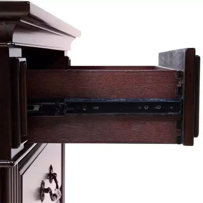 Pennings 3 Drawer Nightstand with Bun Feets - HOMES: Inside + Out