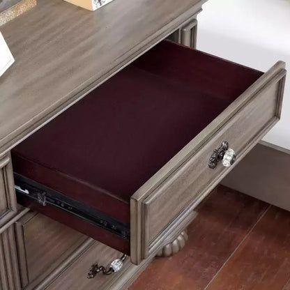 Pennings 3 Drawer Nightstand with Bun Feets - HOMES: Inside + Out