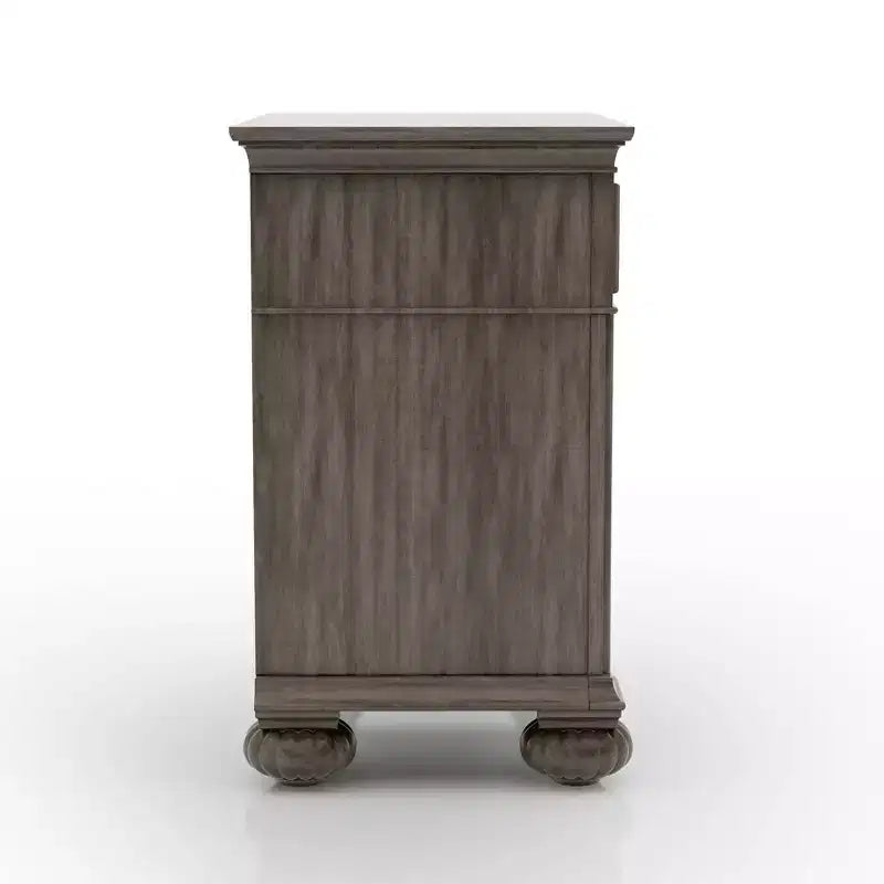 Pennings 3 Drawer Nightstand with Bun Feets - HOMES: Inside + Out
