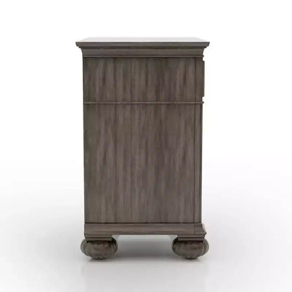 Pennings 3 Drawer Nightstand with Bun Feets - HOMES: Inside + Out