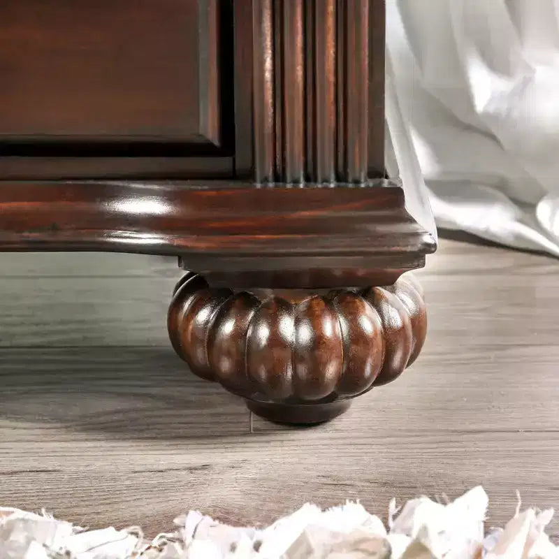 Pennings 3 Drawer Nightstand with Bun Feets - HOMES: Inside + Out