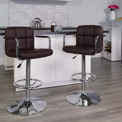 Emma and Oliver Adjustable Bar Stools