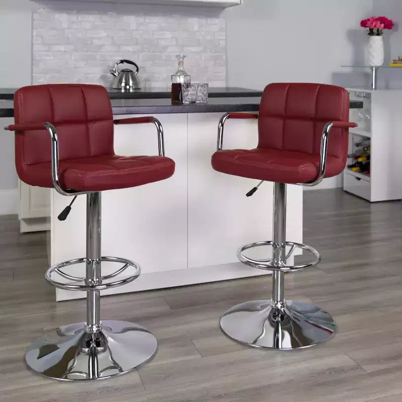 Emma and Oliver Adjustable Bar Stools