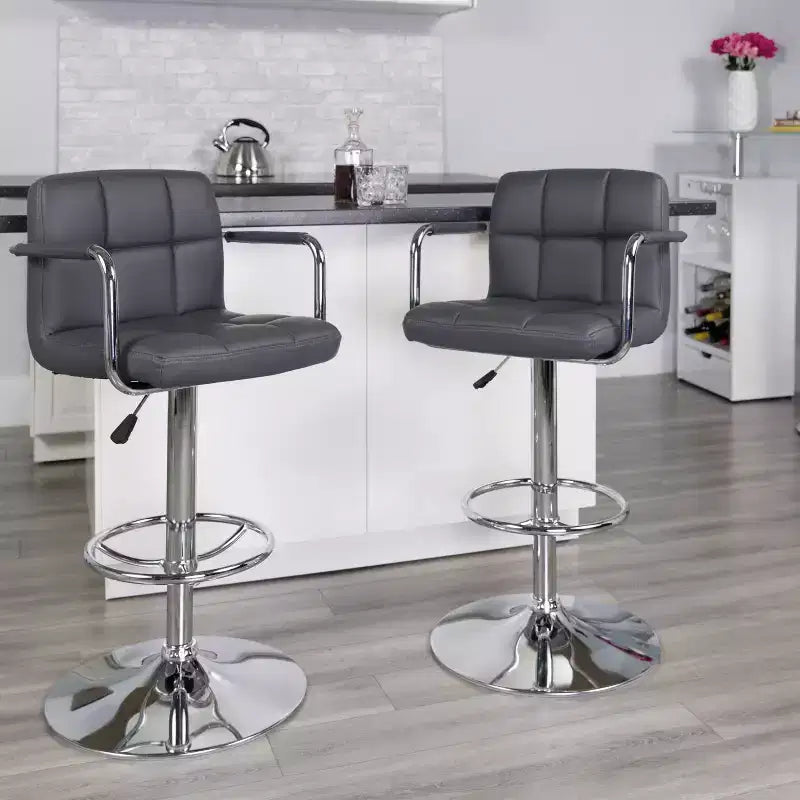 Emma and Oliver Adjustable Bar Stools