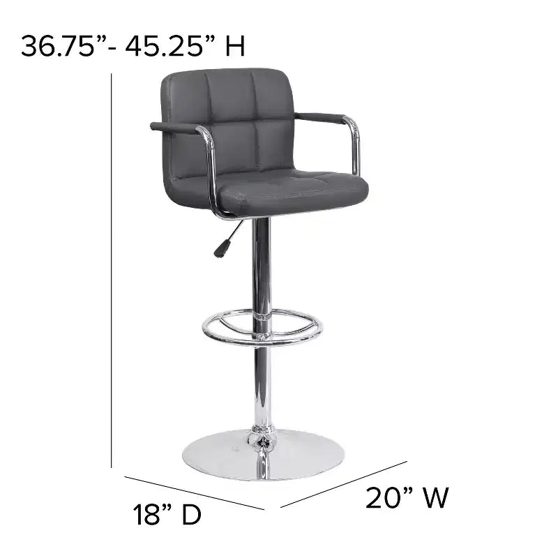 Emma and Oliver Adjustable Bar Stools