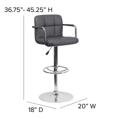 Emma and Oliver Adjustable Bar Stools
