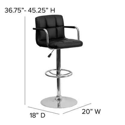 Emma and Oliver Adjustable Bar Stools