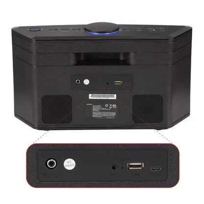 Altoparlante Bluetooth Wireless AIWA Exos 5 con Display LCD - Nero