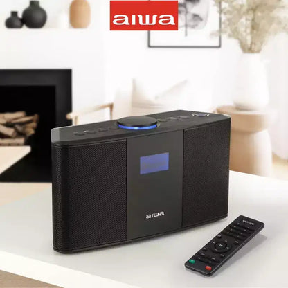 Altoparlante Bluetooth Wireless AIWA Exos 5 con Display LCD - Nero