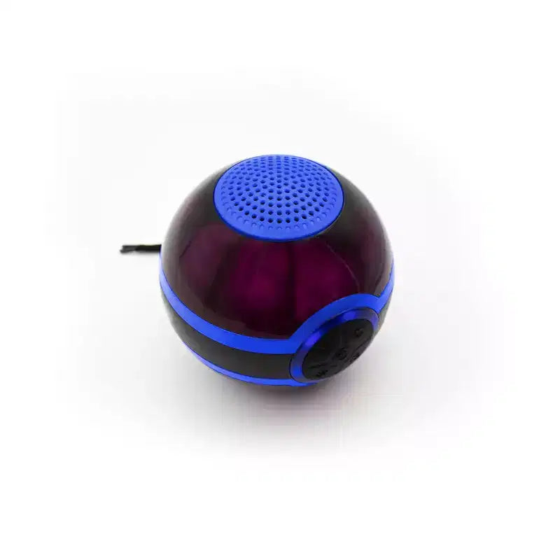 Altoparlante Musicale Wireless Portatile ZTECH con Luci a LED, Mini Sfera Musicale con Scheda TF