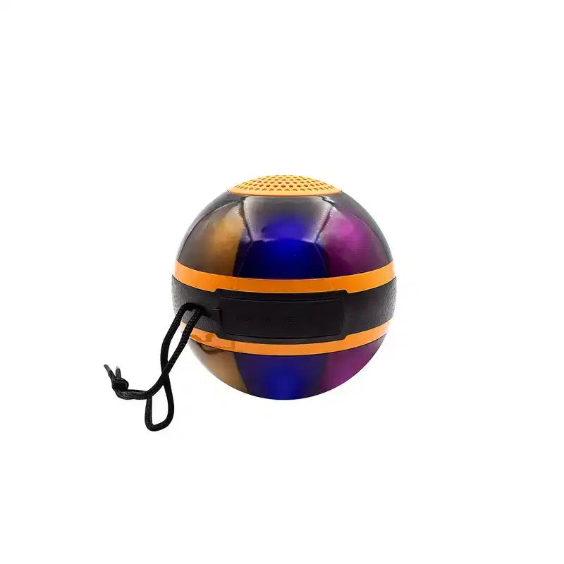 Altoparlante Musicale Wireless Portatile ZTECH con Luci a LED, Mini Sfera Musicale con Scheda TF