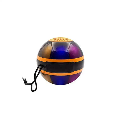 Altoparlante Musicale Wireless Portatile ZTECH con Luci a LED, Mini Sfera Musicale con Scheda TF