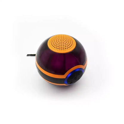 Altoparlante Musicale Wireless Portatile ZTECH con Luci a LED, Mini Sfera Musicale con Scheda TF