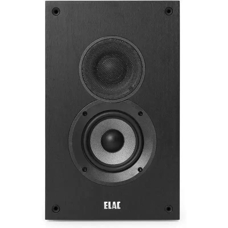 Diffusori ELAC Debut 2.0 DOW42-BK 4 on-wall per audio surround con cabinet in MDF per Home Theater e sistemi audio