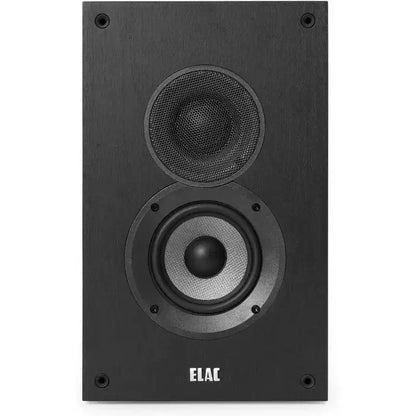Diffusori ELAC Debut 2.0 DOW42-BK 4 on-wall per audio surround con cabinet in MDF per Home Theater e sistemi audio