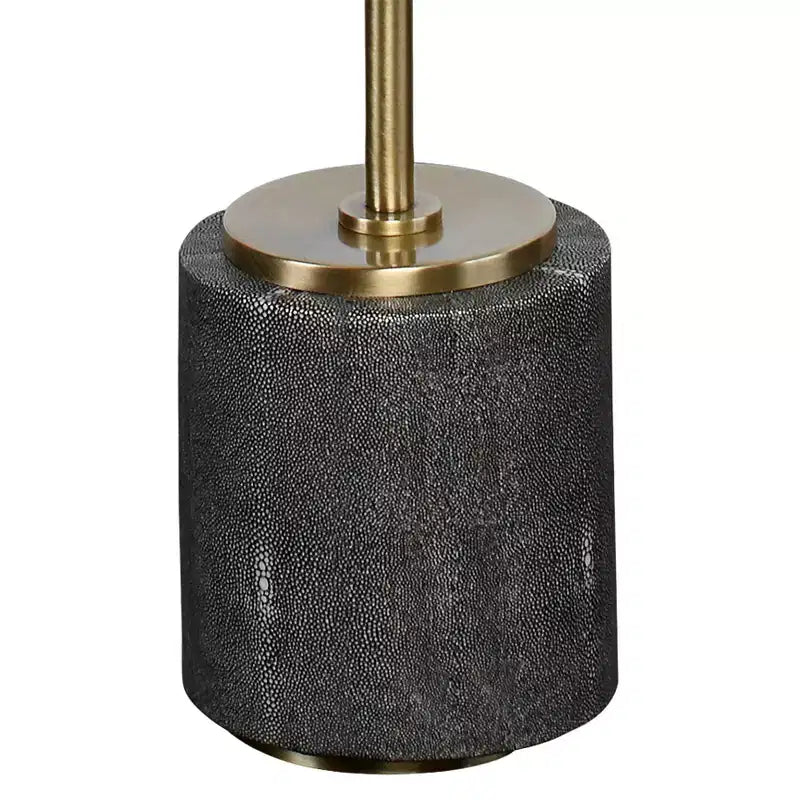 Tavolino d'appoggio rotondo Uttermost Modern Glam in ottone spazzolato, piano a specchio dorato da 30 cm, per soggiorno, camera da letto, comodino, ingresso