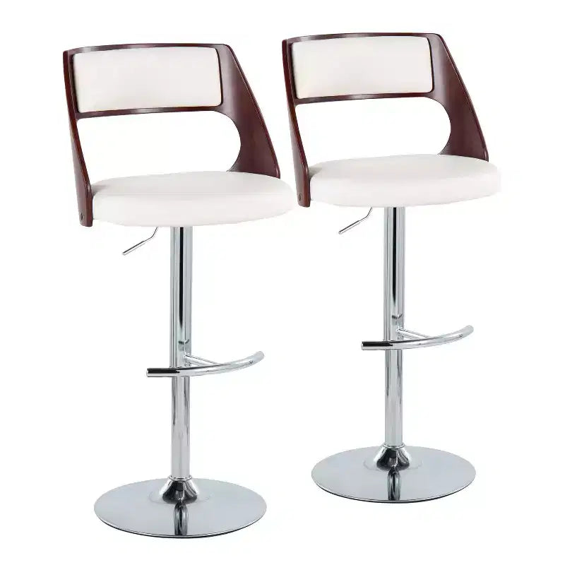 Set of 2 Cecina Adjustable Barstools - LumiSource