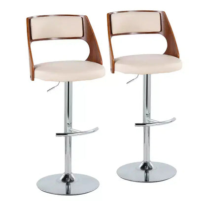 Set di 2 sgabelli da bar regolabili Cecina - LumiSource