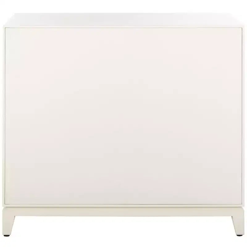 Cassettiera 2 Ante 1 Cassetto Nigel - CHS6600 - Bianco/Ottone - Safavieh